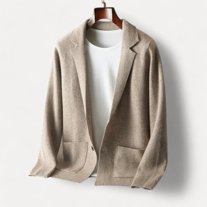 Men's Cardigan with Buttons and Pocket | Long Sleeve