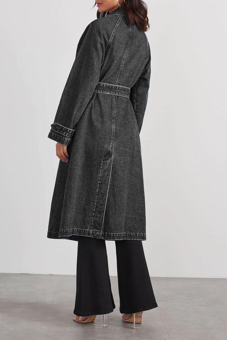 Trench Di Jeans Per Donna | Lungo