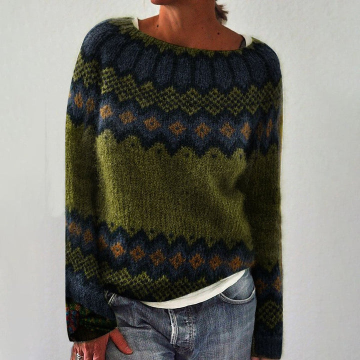 Maglione Donna Con Manica Lunga | Lavorato A Maglia