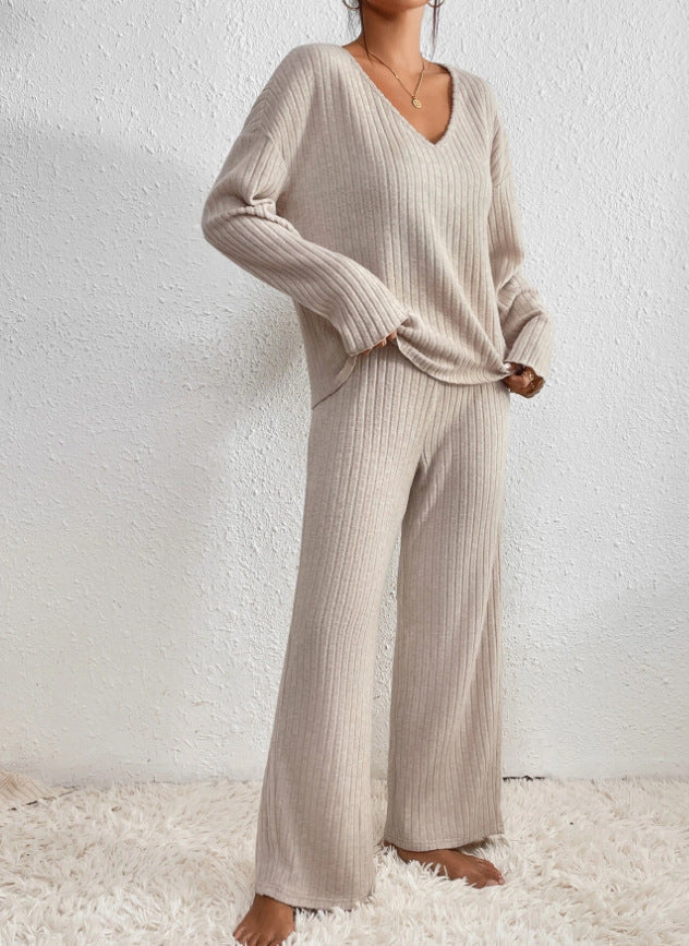 Elin Set Loungewear Donna a Coste – Comodo, Trendy e Due Pezzi Casual