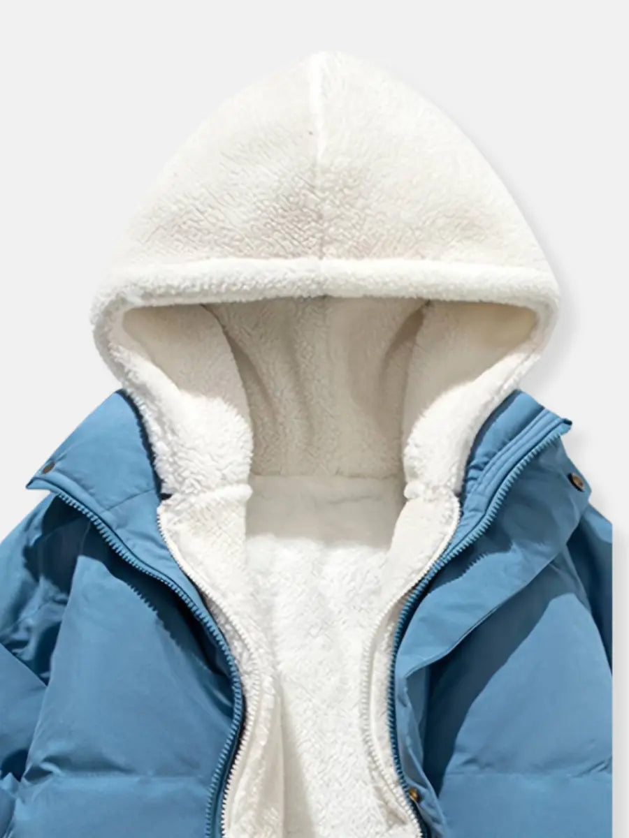 Patricia Giacca Invernale Donna Trapuntata – Cappotto Caldo con Cappuccio Regolabile e Tasche