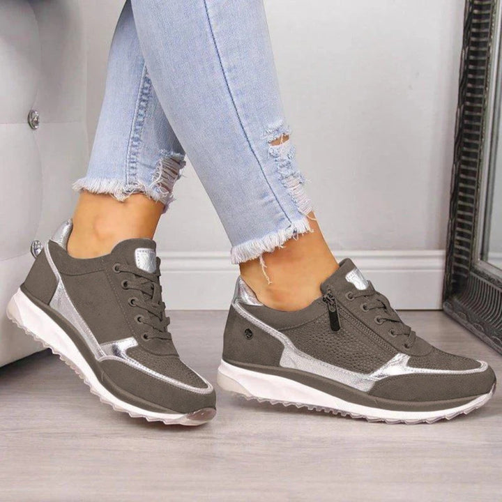 Pantofi sport la modă pentru femei | Fermuar