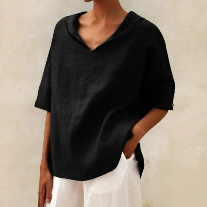 Margaux | Comoda Camicetta Con Scollo A V Da Donna | Leggera