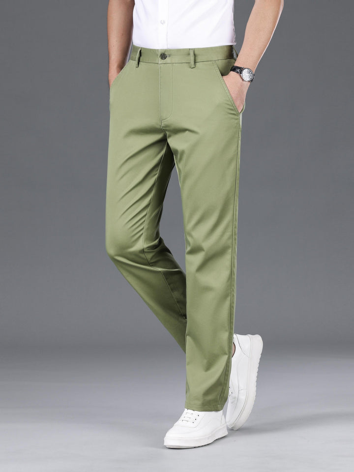 Pantalone Leggermente Elasticizzato Da Uomo | Formale