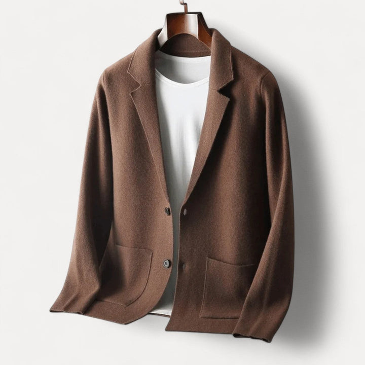 Men's Cardigan with Buttons and Pocket | Long Sleeve