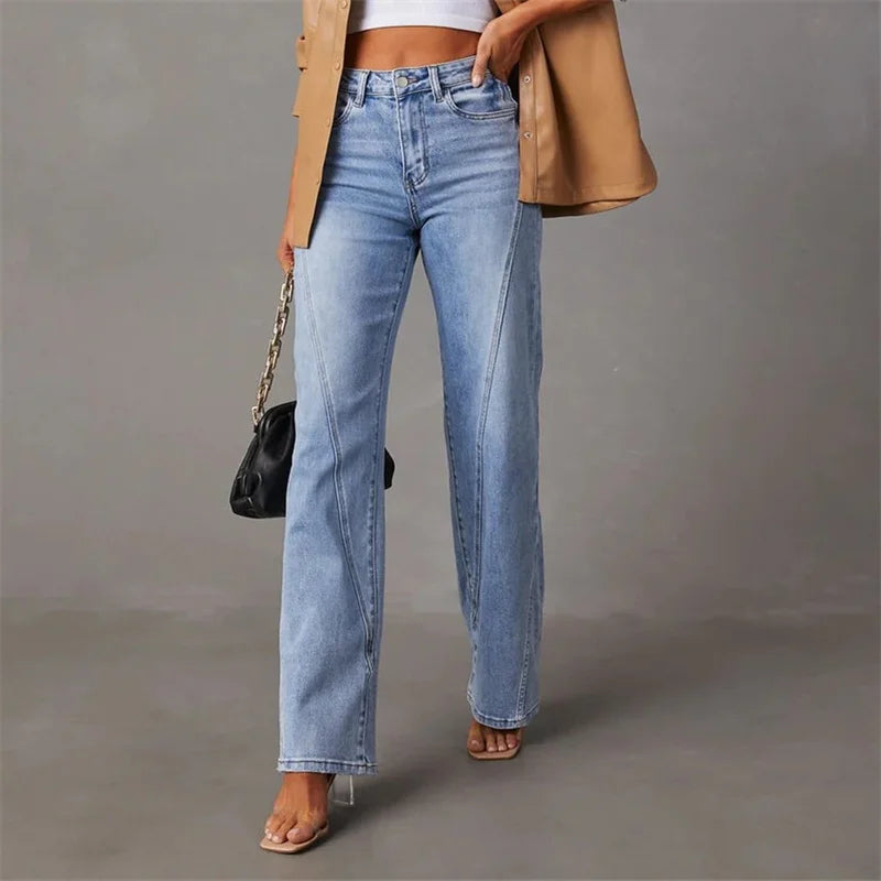 Jeans Casual Da Donna | Gamba Dritta