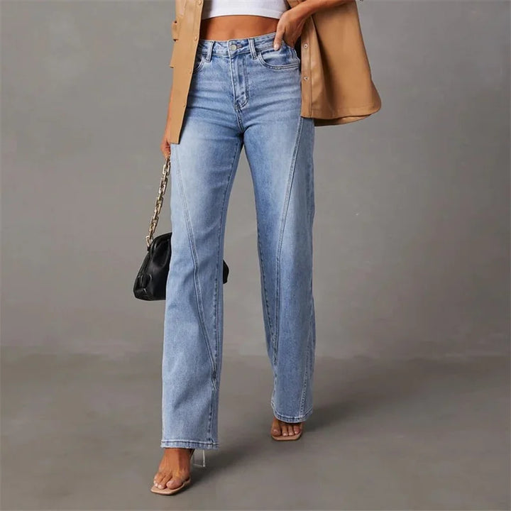 Jeans Casual Da Donna | Gamba Dritta