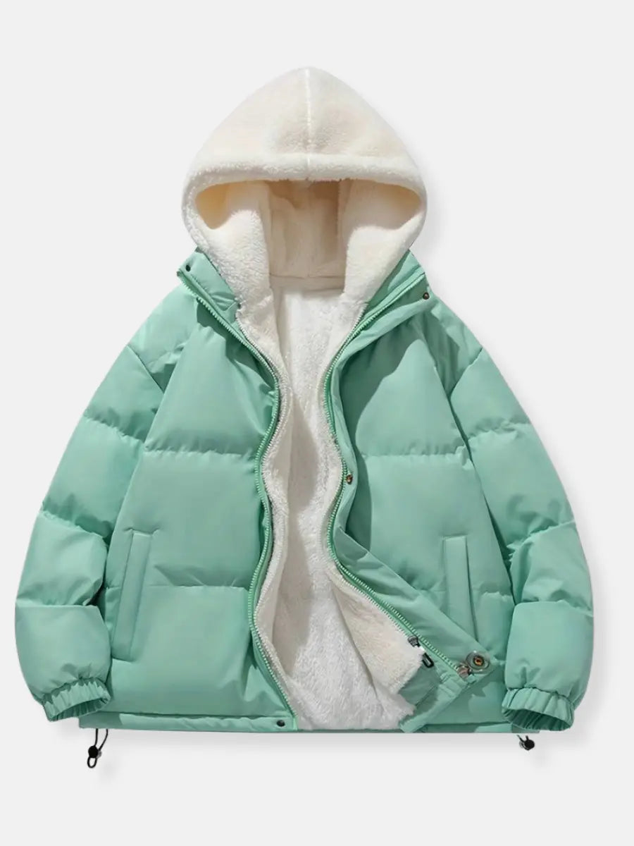 Patricia Giacca Invernale Donna Trapuntata – Cappotto Caldo con Cappuccio Regolabile e Tasche