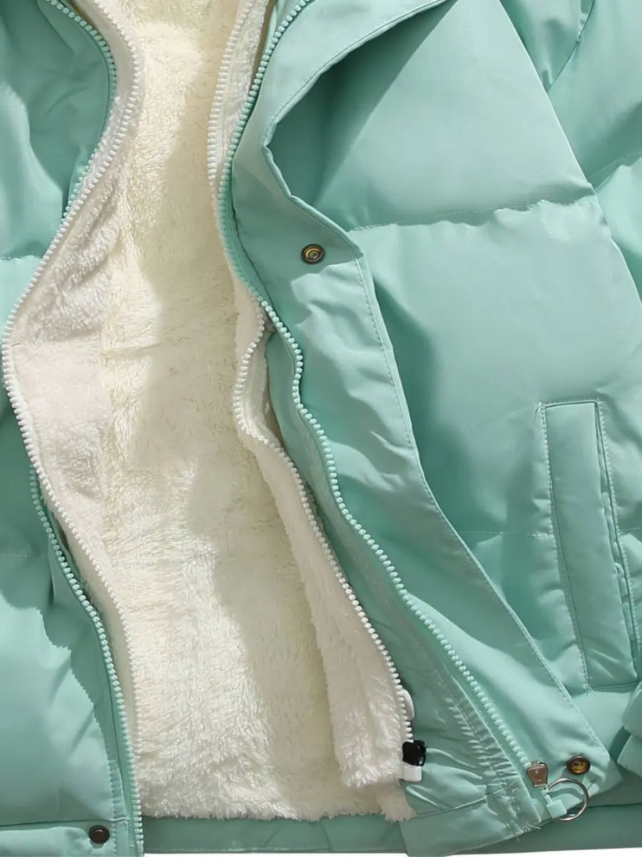 Patricia Giacca Invernale Donna Trapuntata – Cappotto Caldo con Cappuccio Regolabile e Tasche