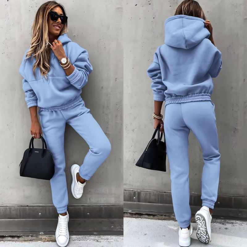 Completo Due Pezzi Da Donna Per Il Tempo Libero | Trendy