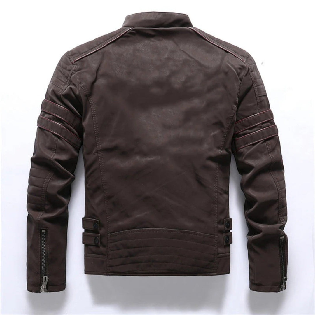 Noah | Giacca Da Moto Elegante Per Uomo | Cerniera
