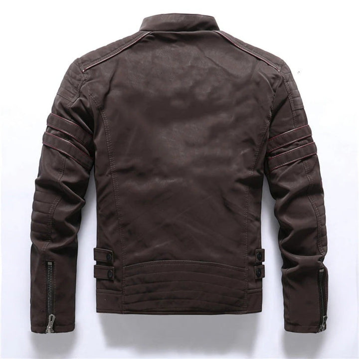 Noah | Giacca Da Moto Elegante Per Uomo | Cerniera