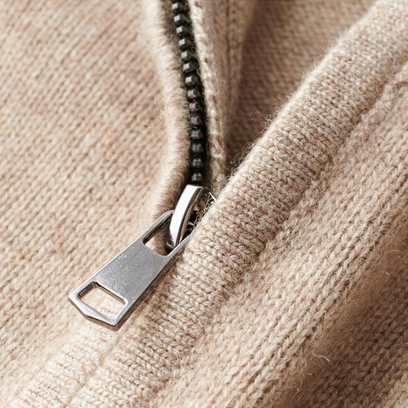 Maglione Casual Da Uomo Con Mezza Zip | Manica Lunga