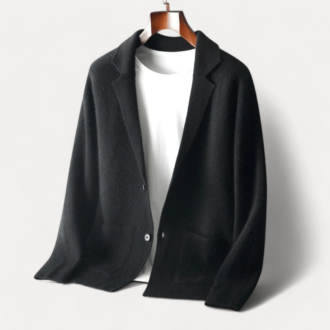 Men's Cardigan with Buttons and Pocket | Long Sleeve