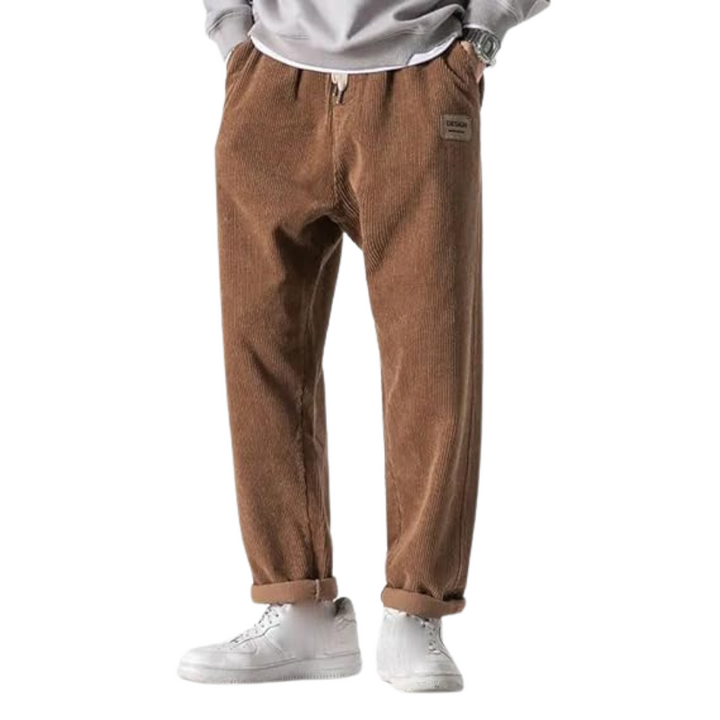Pantalone In Velluto A Coste Da Uomo | Oversize