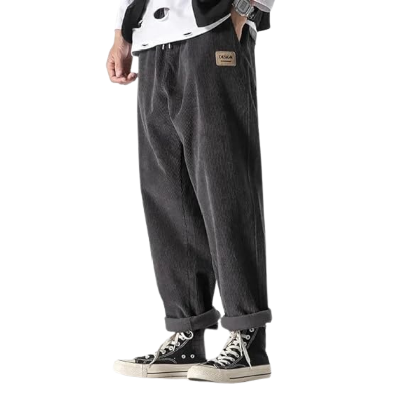 Pantalone In Velluto A Coste Da Uomo | Oversize