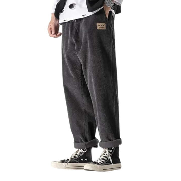 Pantalone In Velluto A Coste Da Uomo | Oversize