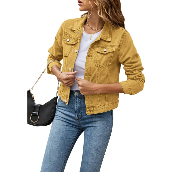 Giacca Di Jeans Donna | Con Bottoni