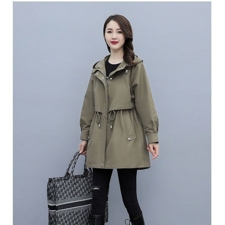Sienna Parka Donna Casual con Cappuccio – Giacca Leggera con Vita Regolabile e Vestibilità Moderna