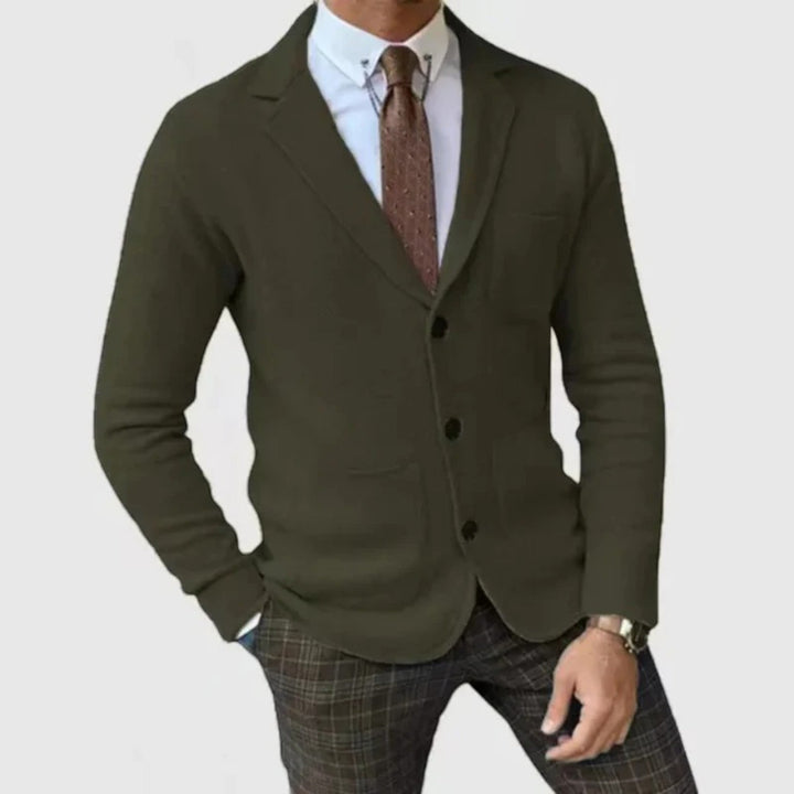 Axel | Casual Men's Knit Blazer | Lightweight