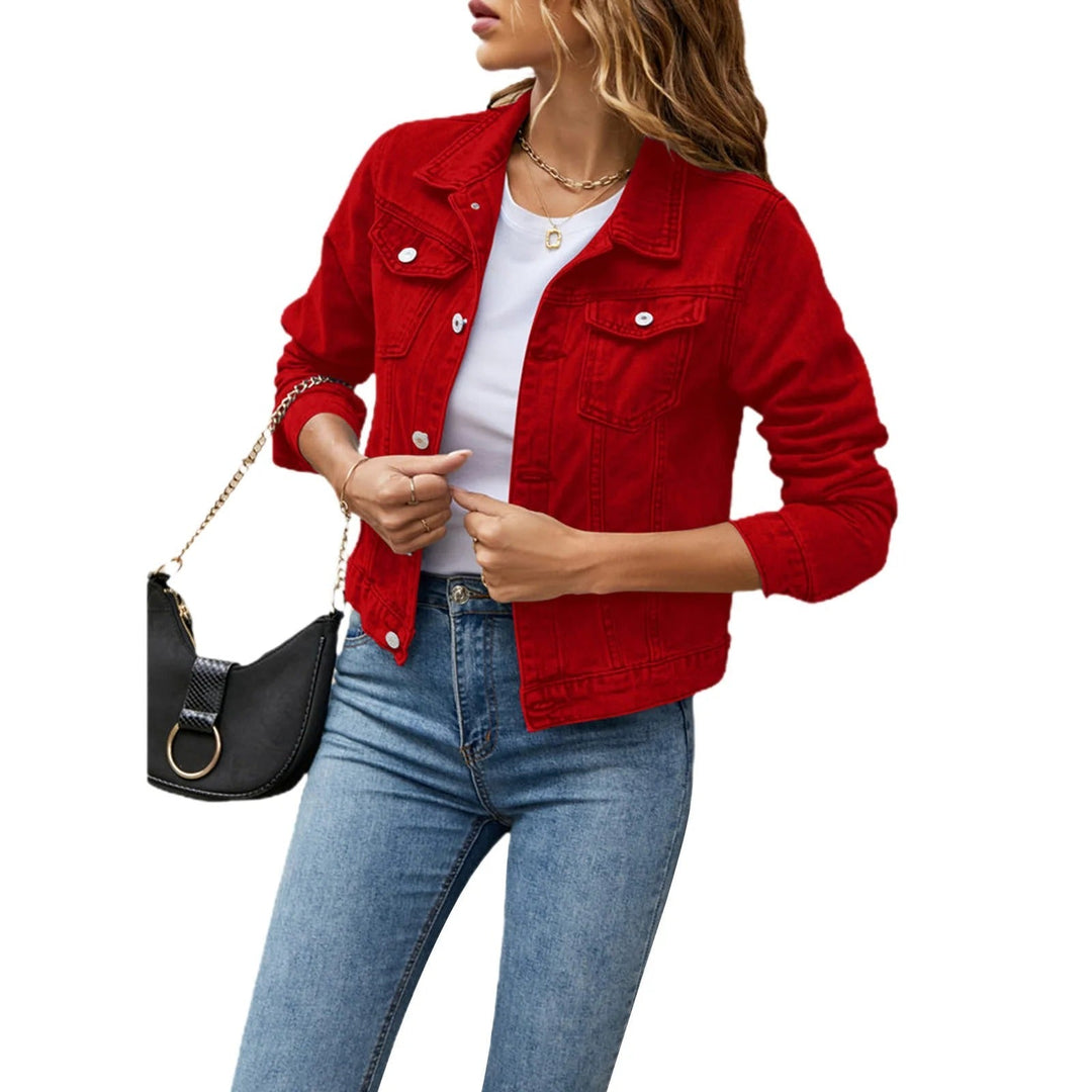 Giacca Di Jeans Donna | Con Bottoni