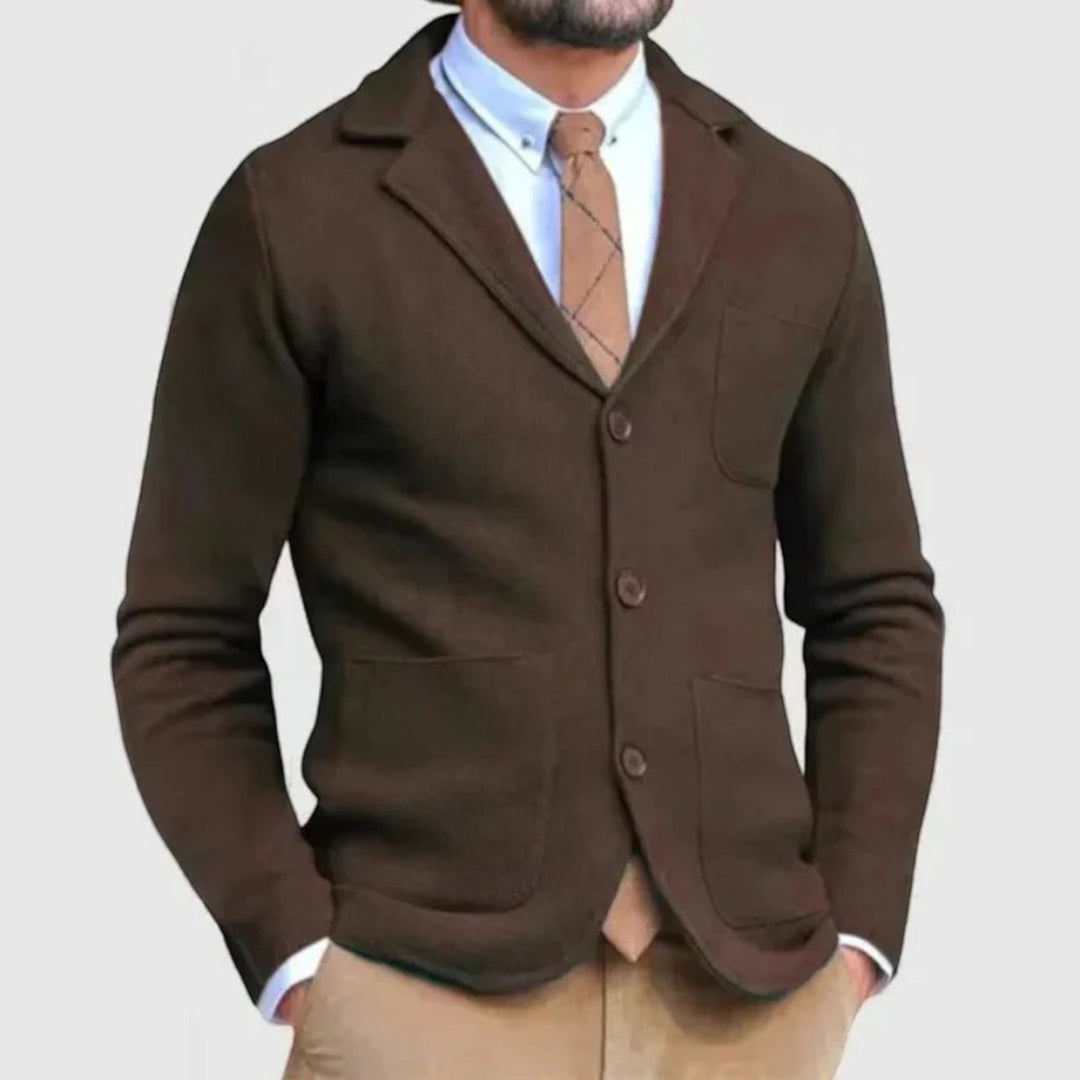 Axel | Casual Men's Knit Blazer | Lightweight