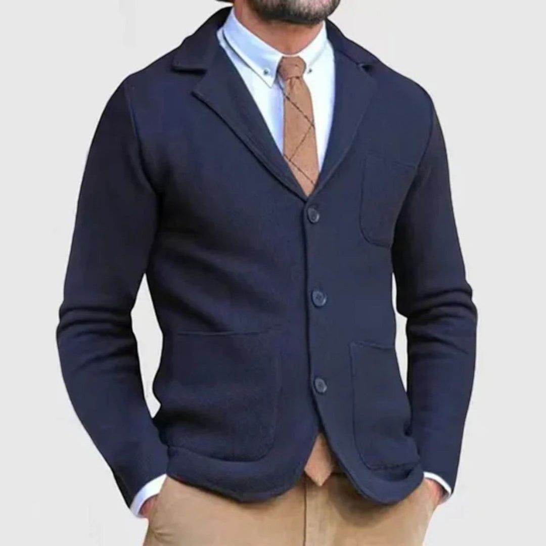 Axel | Casual Men's Knit Blazer | Lightweight