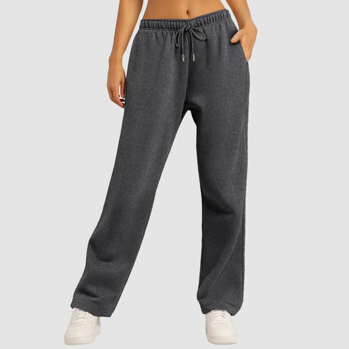 Pantaloni Da Jogging Larghi Donna | A Vita Alta