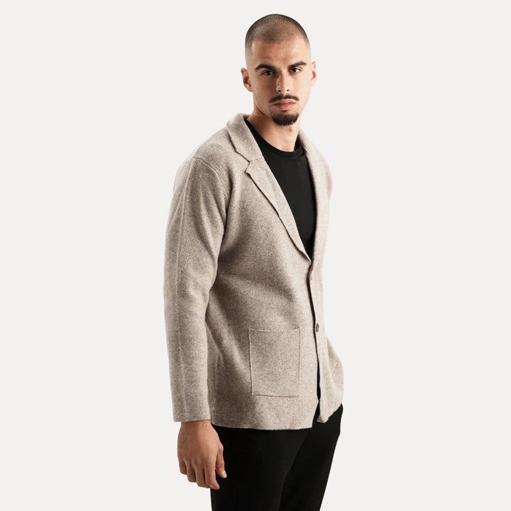 Men's Cardigan with Buttons and Pocket | Long Sleeve
