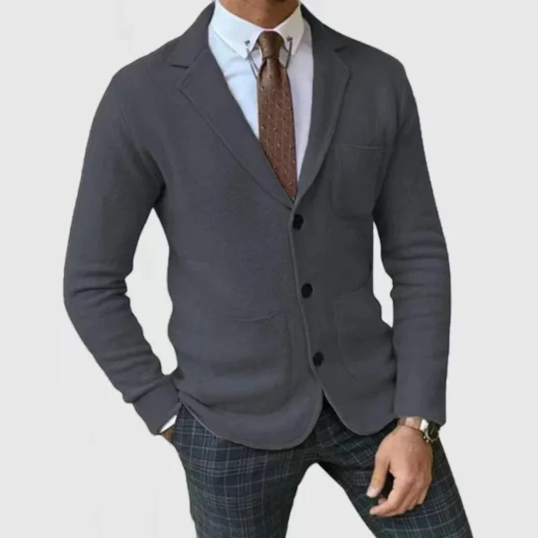 Axel | Casual Men's Knit Blazer | Lightweight
