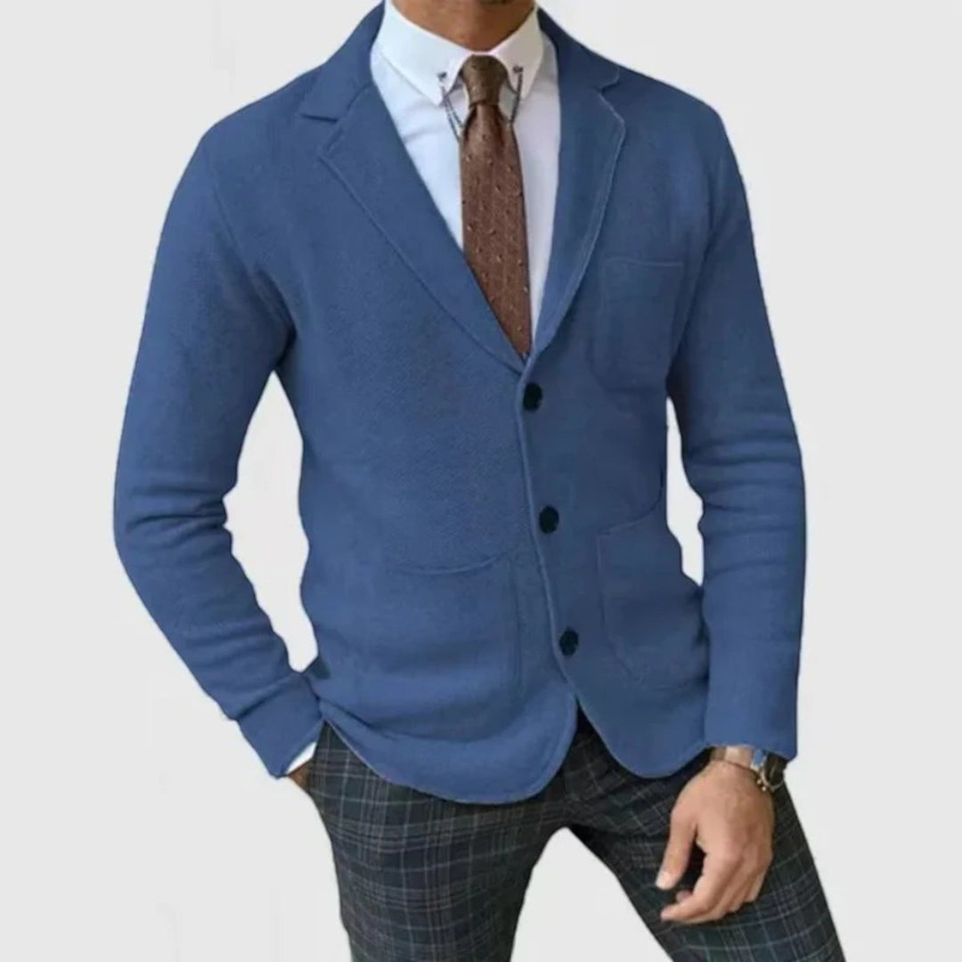 Axel | Casual Men's Knit Blazer | Lightweight