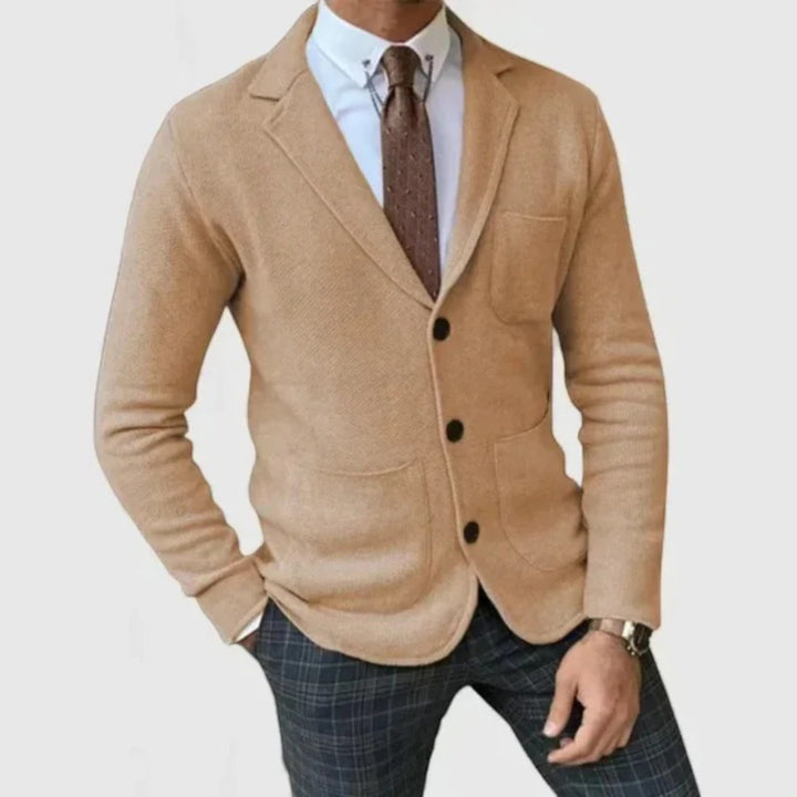 Axel | Casual Men's Knit Blazer | Lightweight