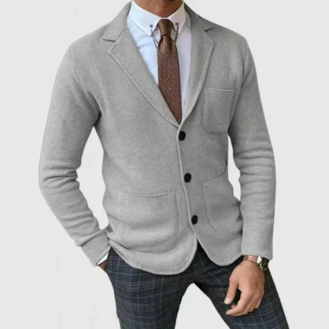 Axel | Casual Men's Knit Blazer | Lightweight