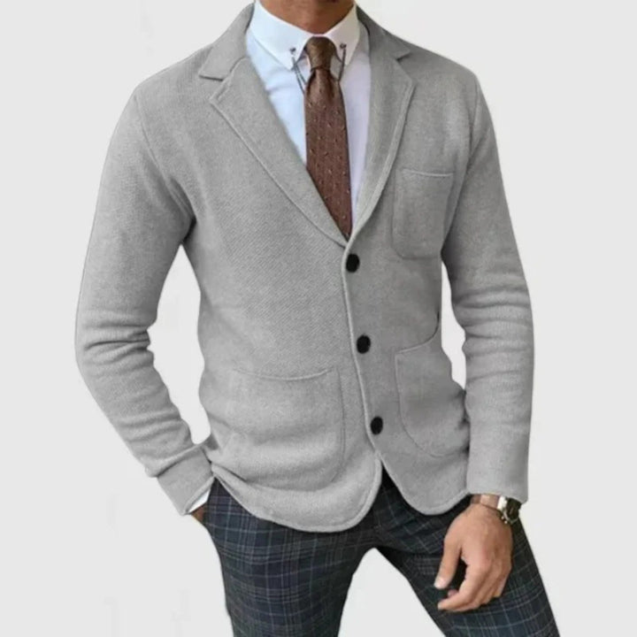 Axel | Casual Men's Knit Blazer | Lightweight