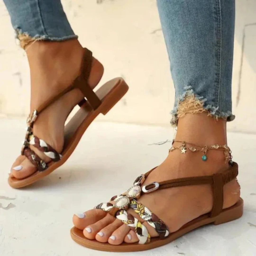 Yasmine | Sandale Boeme pentru Femei | Slingback