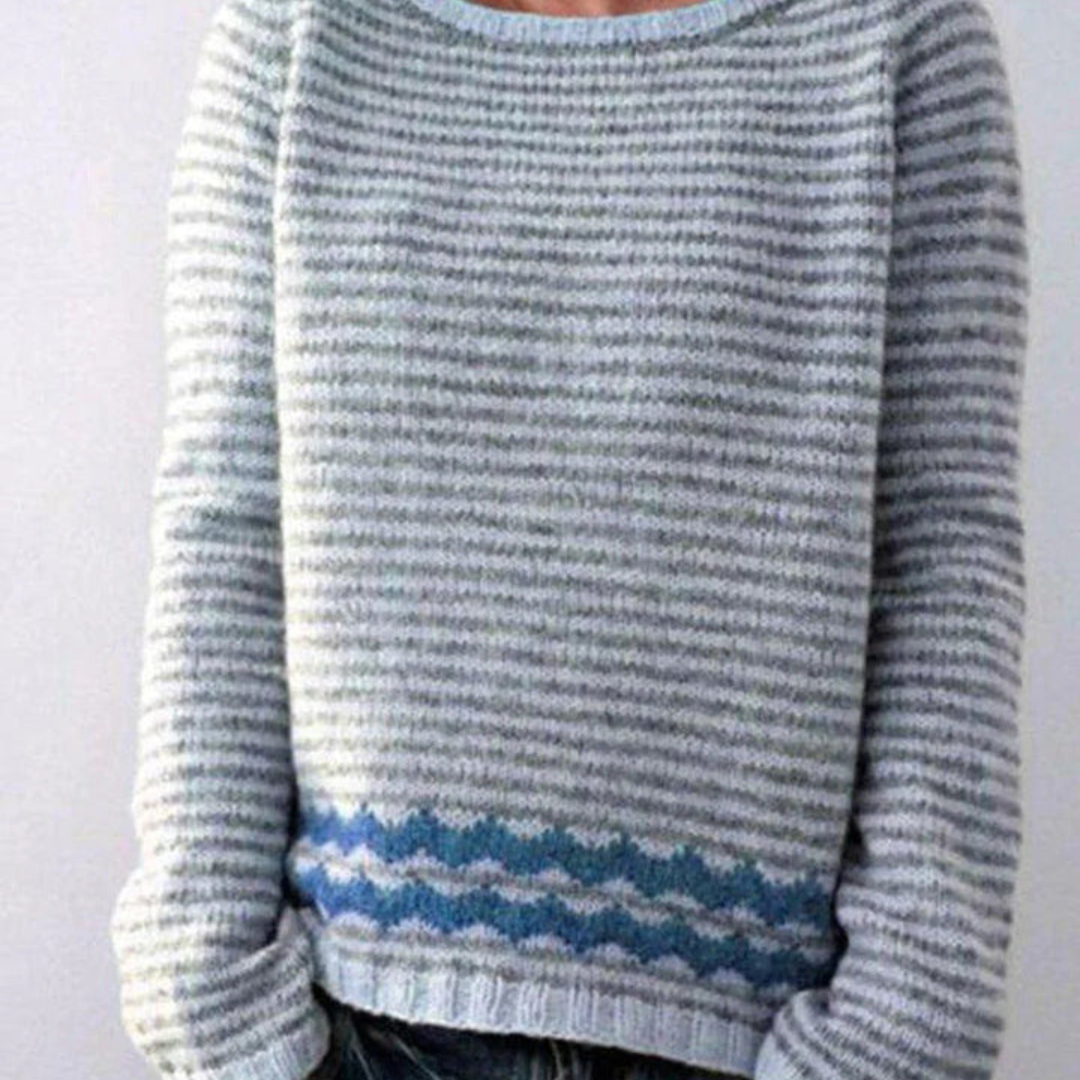 Maglione Da Donna Casual A Maniche Lunghe Lavorato A Maglia | Lavorato A Maglia