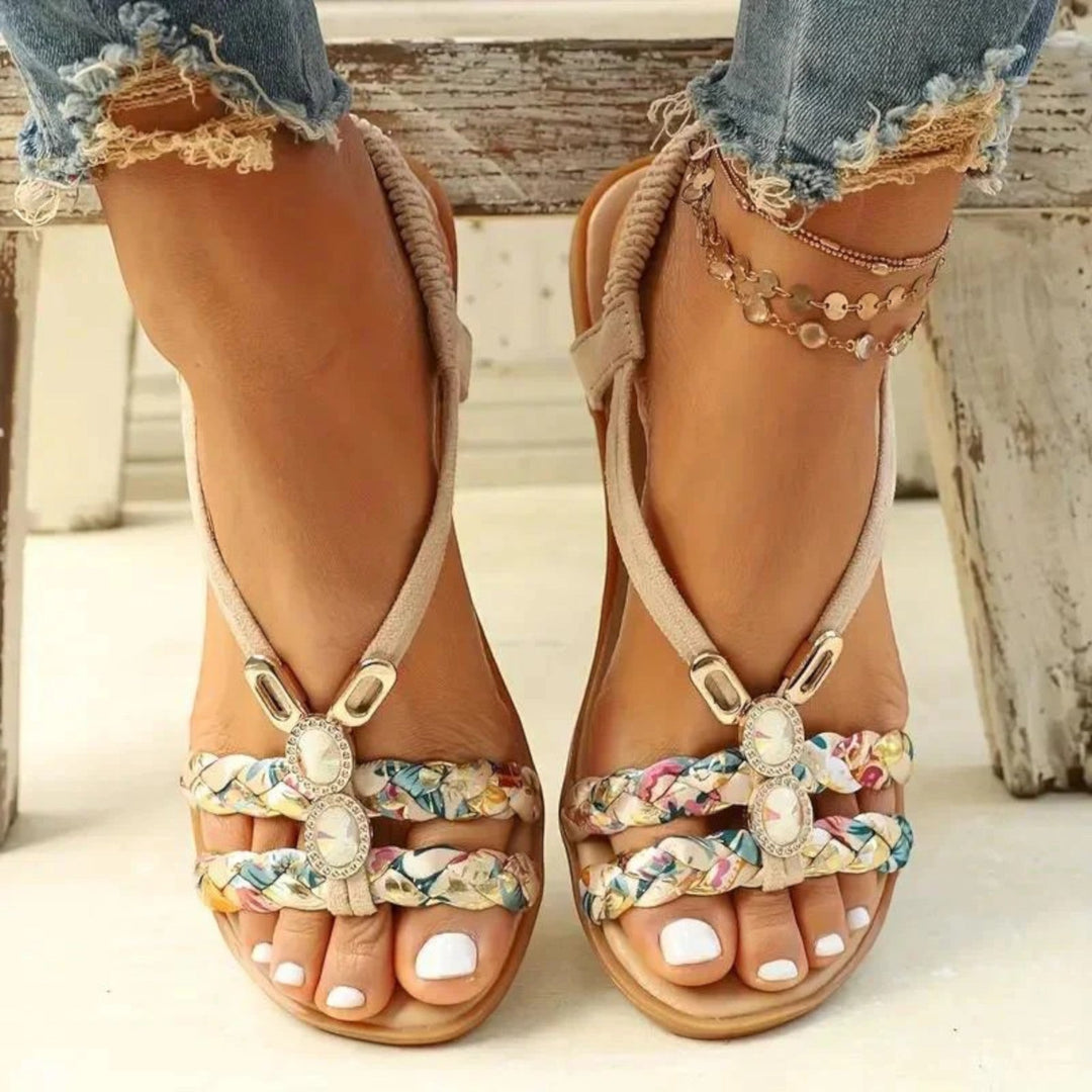 Yasmine | Sandale Boeme pentru Femei | Slingback