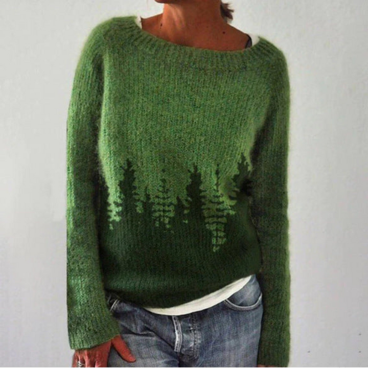 Maglione Da Donna Casual A Maniche Lunghe Lavorato A Maglia | Lavorato A Maglia