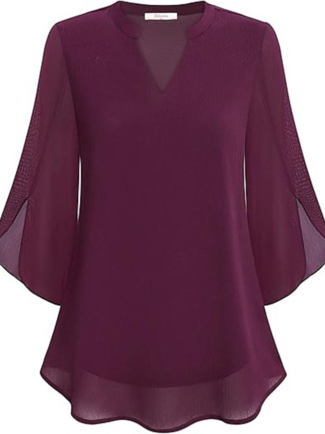 Aurora | Elegante Camicetta Estiva Con Scollo A V Per Donna
