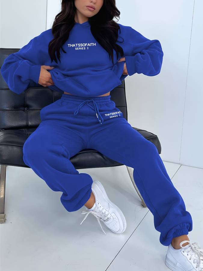 Set Tuta Due Pezzi Per Donna | Manica Lunga