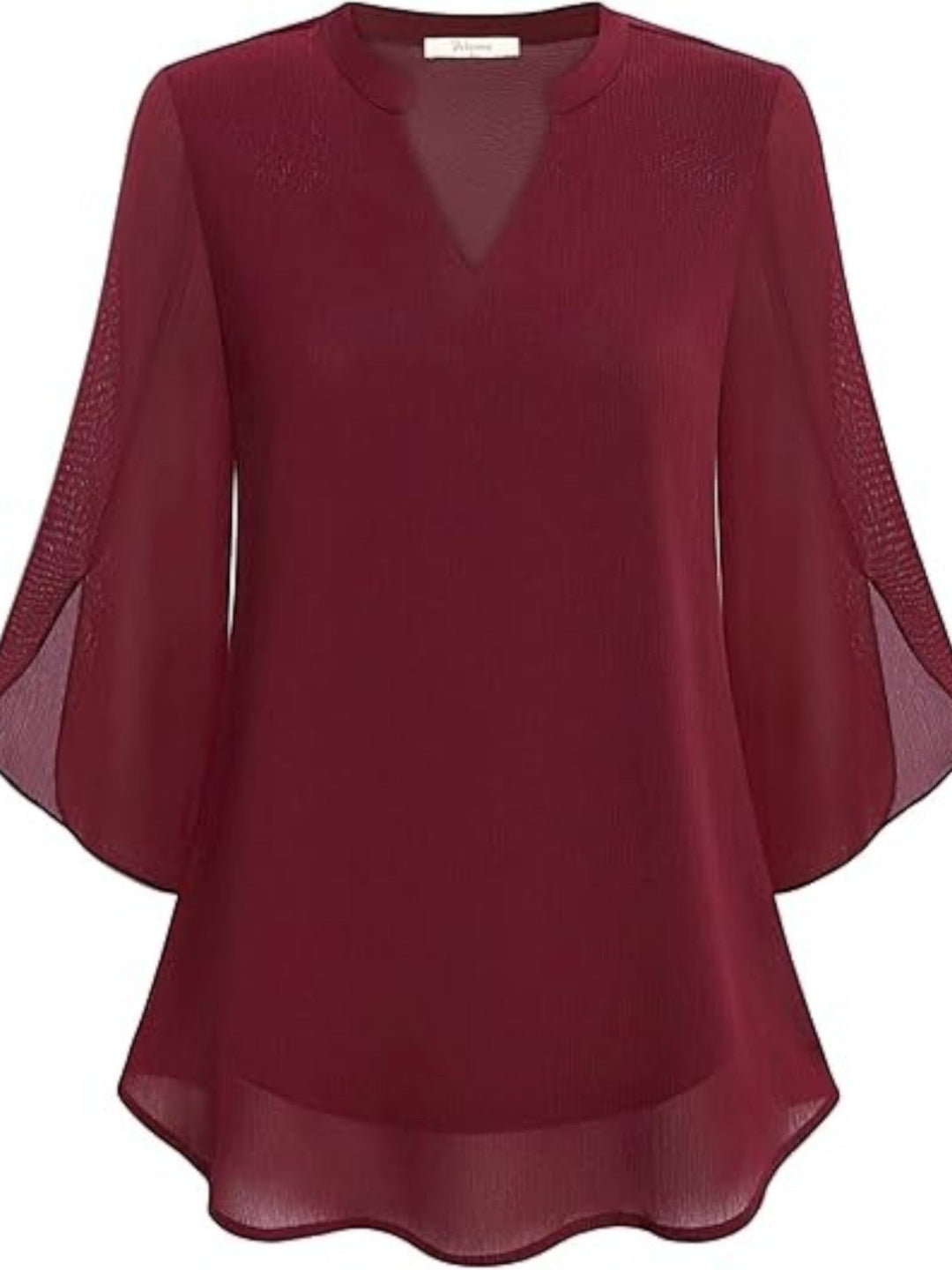 Aurora | Elegante Camicetta Estiva Con Scollo A V Per Donna