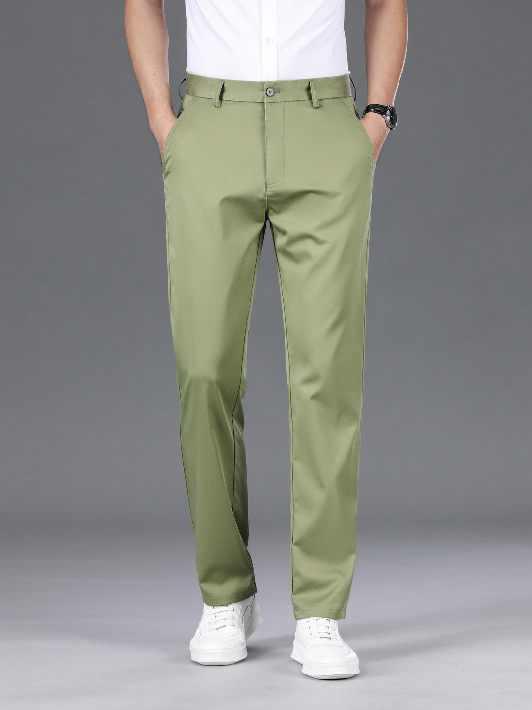 Pantalone Leggermente Elasticizzato Da Uomo | Formale