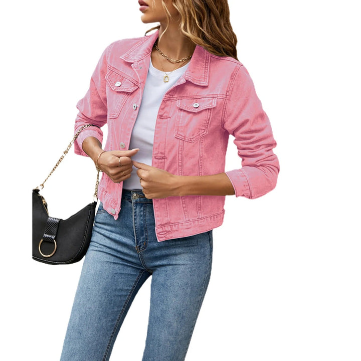 Giacca Di Jeans Donna | Con Bottoni