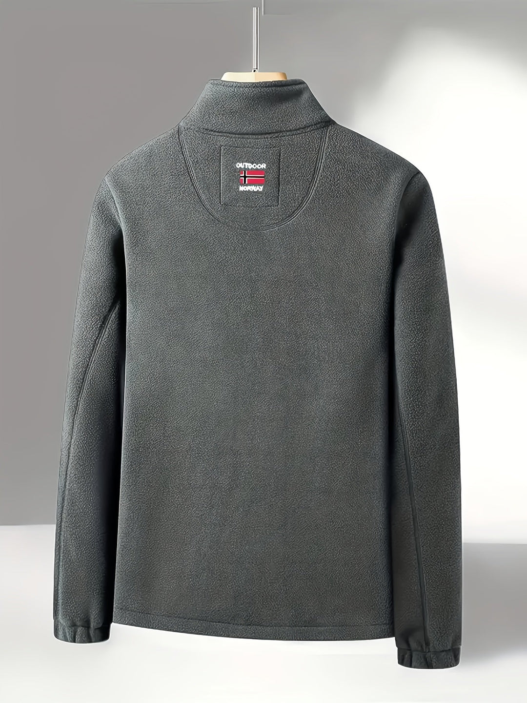 Men's Outdoor Fleece Jacket | With Collar