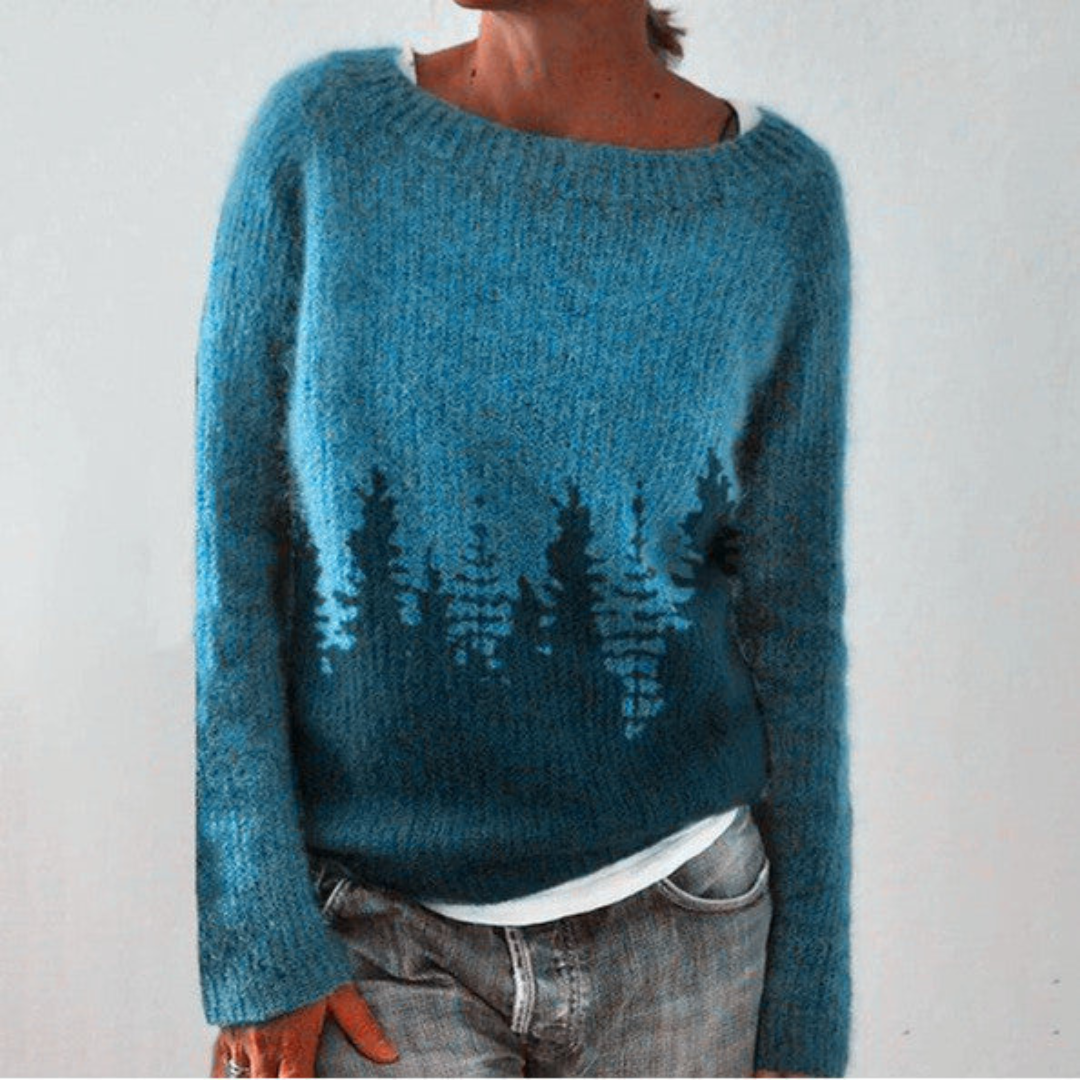 Maglione Da Donna Casual A Maniche Lunghe Lavorato A Maglia | Lavorato A Maglia