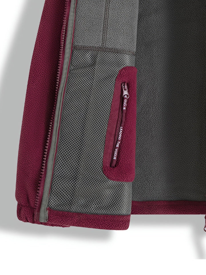 Men's Outdoor Fleece Jacket | With Collar