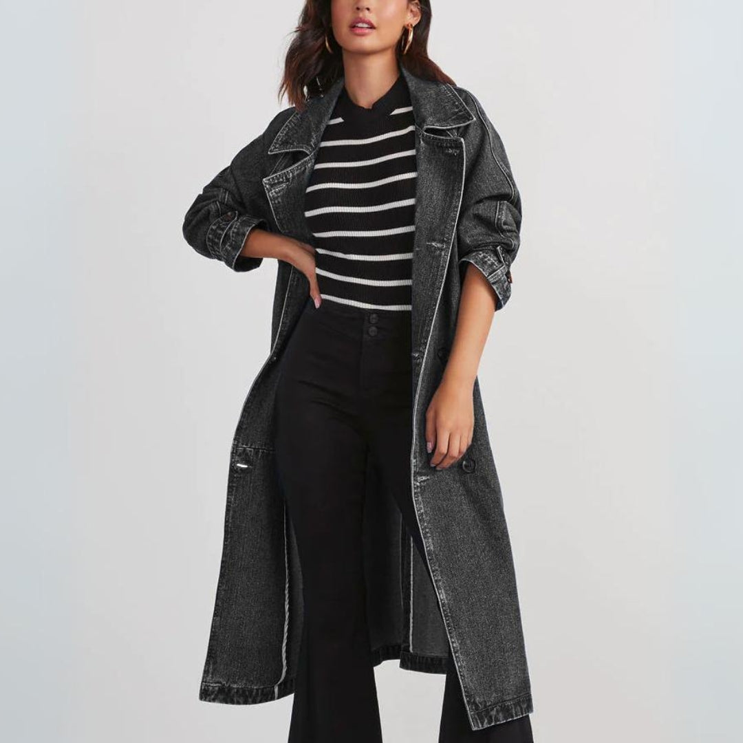 Trench Di Jeans Per Donna | Lungo
