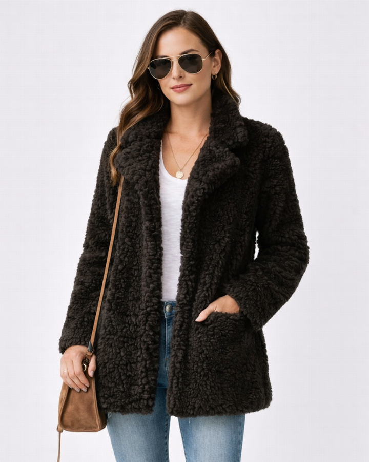 Aliyah Cappotto Donna Lungo Invernale – Taglio Moderno, Vestibilità Regolare Elegante