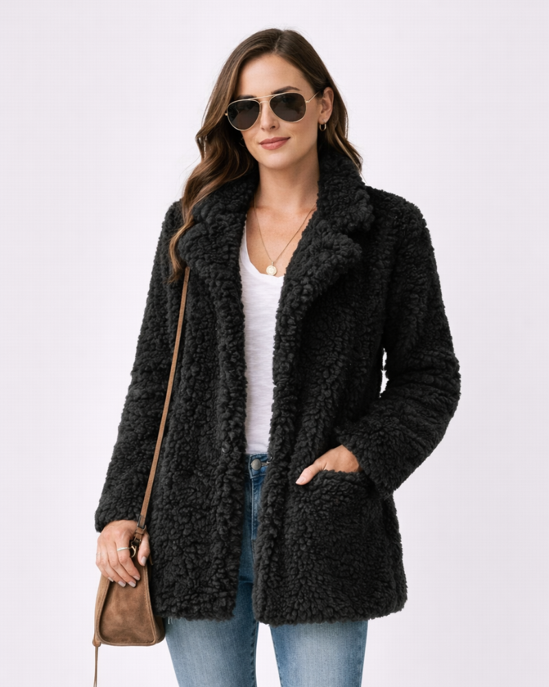 Aliyah Cappotto Donna Lungo Invernale – Taglio Moderno, Vestibilità Regolare Elegante