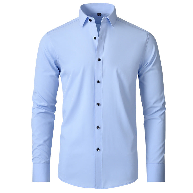 Camicia Elasticizzata Da Uomo | Manica Lunga